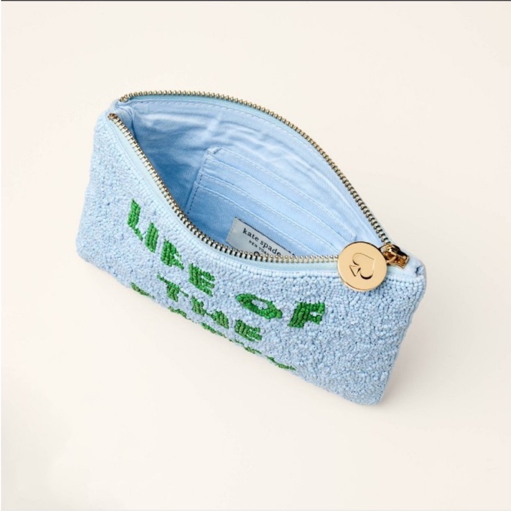 Kate Spade Life of the Party Beaded Clutch NWT - Picture 6 of 6